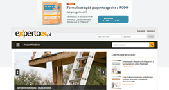 Desktop Screenshot of experto24.pl